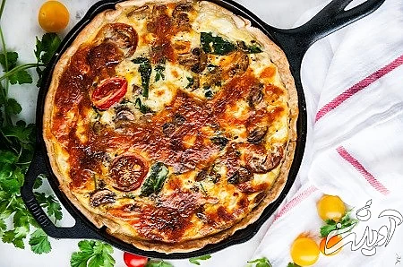 طرز تهیه خوراک قارچ و پنیر پیتزا  غذا با قارچ, غذا با قارچ و مرغ, غذا با قارچ و پنیر پیتزا